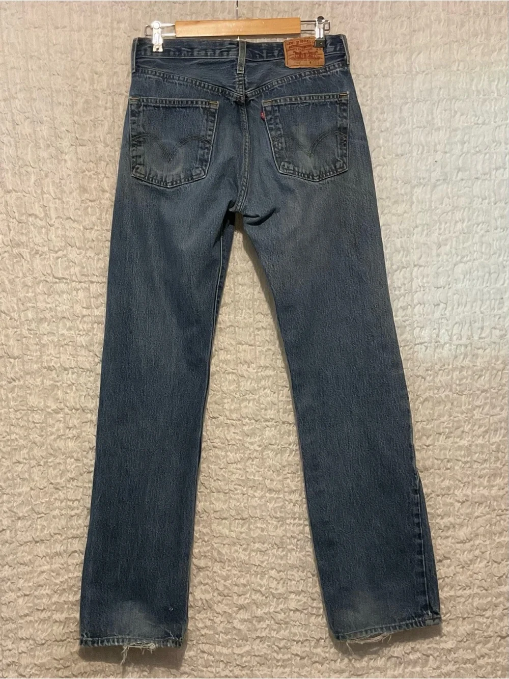 Levi’s 501 XX Vintage Men’s Jeans 32x36 Distressed Made in USA Style Blue
